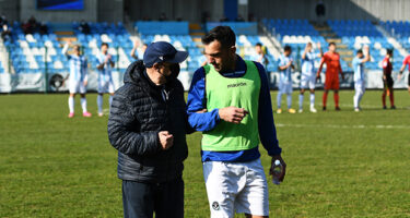 Cesare Albè e Fabio Perna Giana Livorno 1-0