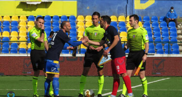 Fabio Perna e Andrea Luci Carrarese Giana 0-2