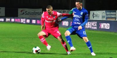 Michele D'Ausilio Feralpisalò Giana 1-0